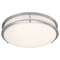 Access Lighting Solero II, LED Flush Mount, Brushed Steel Finish, Acrylic Lens Acrylic 20503LEDD-BS/ACR - alternate 1